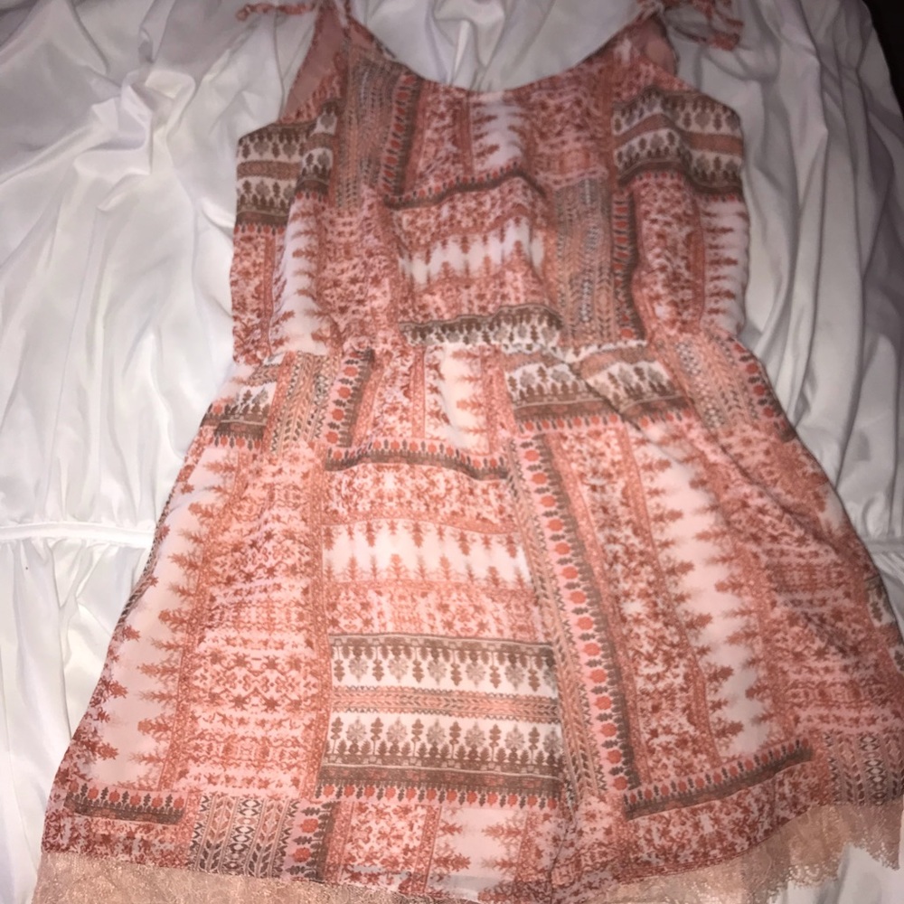 Tank top patterned Romper